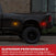 Recon 264137BK Smoked Amber/Red Fender LED Lights (4-Piece Set) | 2010-2026 Dodge RAM 3500 Dually