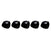 Recon 264141Bk 5 Piece Amber LED Smoked Lens Cab Lights | 1994-1998 Dodge RAM 1500/2500/3500