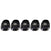 Recon 264145BK Cab Light Set Smoked Lens Amber LED Lights | 1999-2002 Dodge RAM 2500/3500