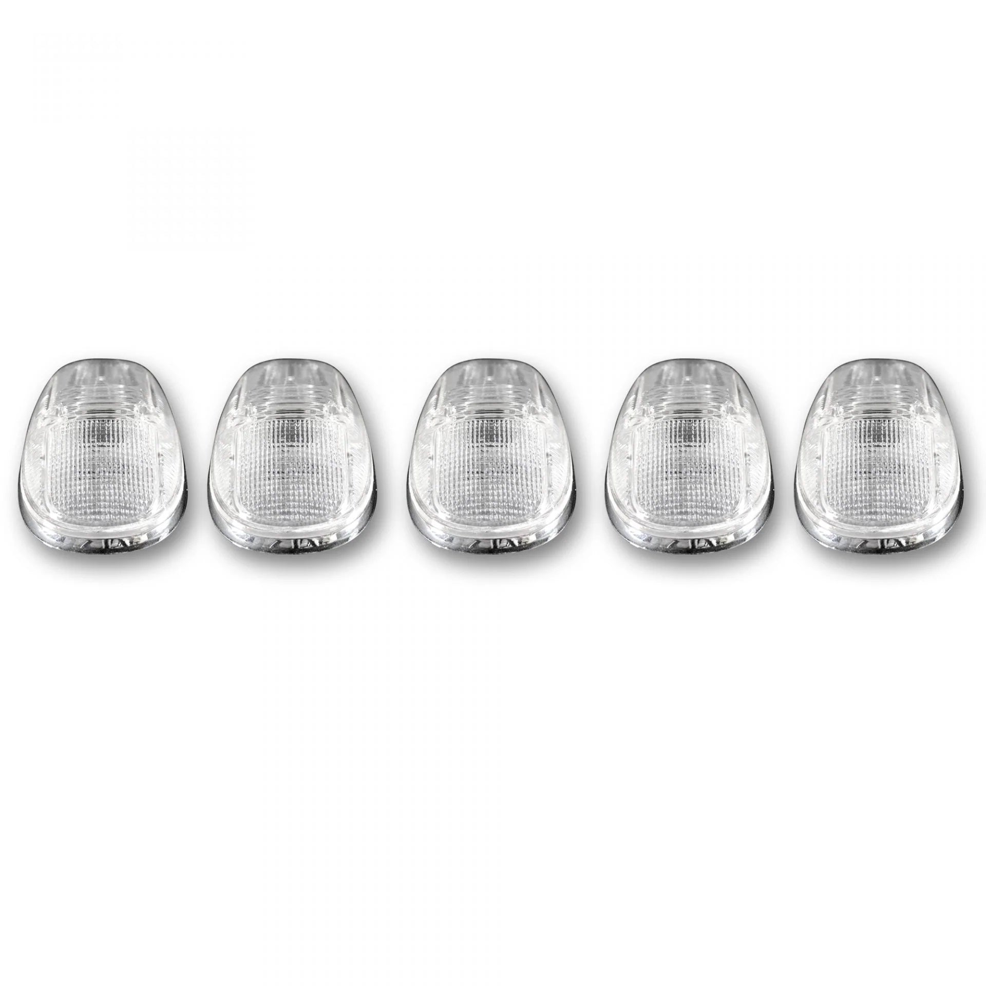 Recon 264145CL Cab Light Set Clear Lens Amber LED Lights | 1999-2002 Dodge RAM 2500/3500