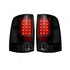Recon 264169Bk LED Smoked Lens Tail Lights | 2009-2018 Dodge RAM 1500/2500/3500