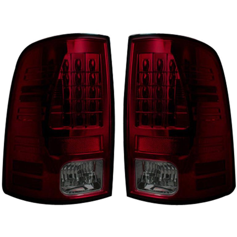 Recon 264169Rd Red Led Tail Lights | 2009-2014 Dodge RAM 1500/2500/3500