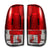 Recon 264176RD Tail Lights Red Lens | 2008-2016 Ford F250/F350