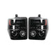 Recon 264196BKCC Smoked Projector Headlights | 2008-2010 Ford F250/F350