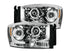 Recon 264199CLCC Clear Projector Headlights with CCFL | 2006-2009 Dodge RAM 2500/3500
