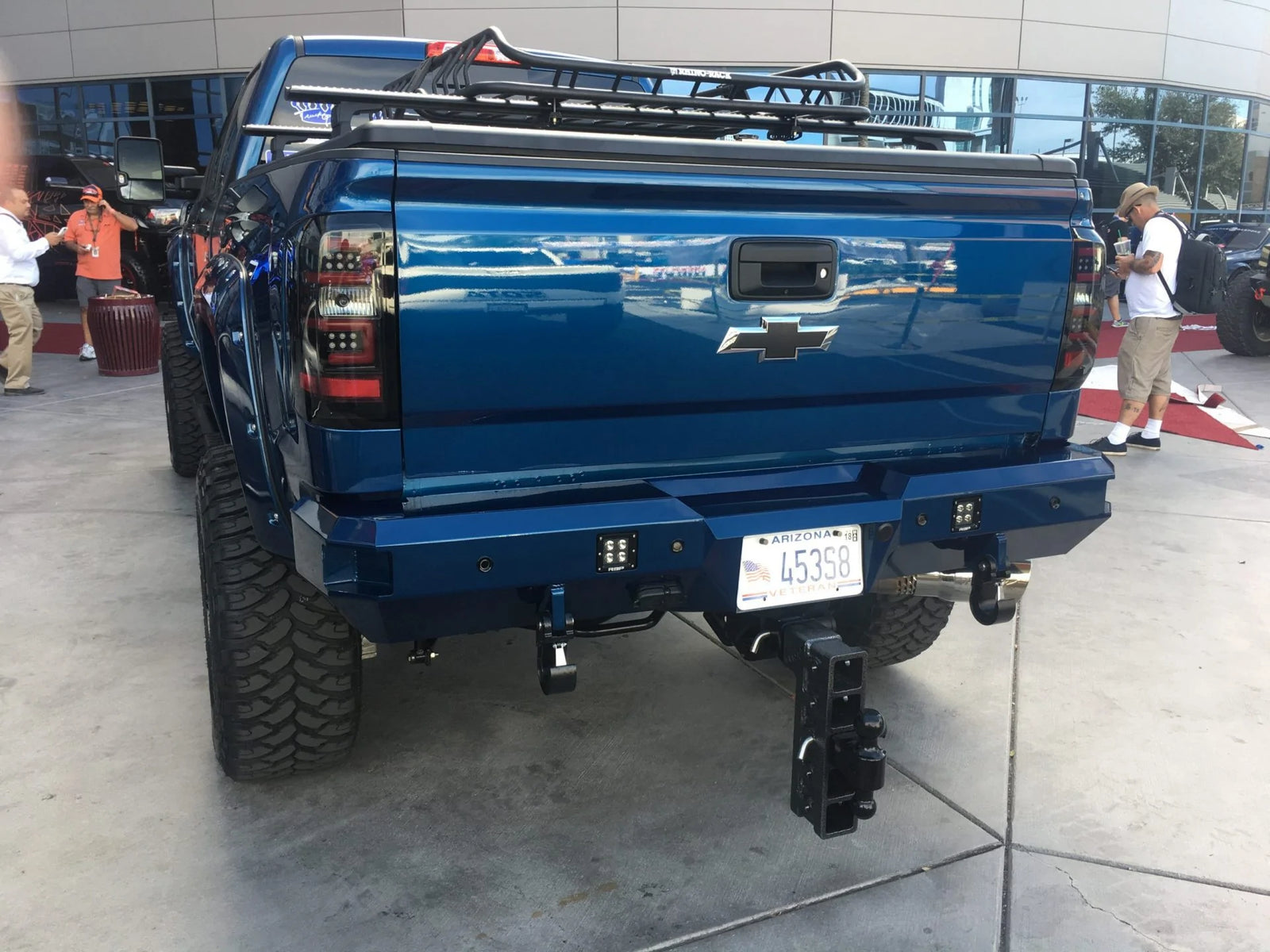 Recon 264238BK OLED Tail Lights with Smoked Lens | 2014-2019 Silverado 1500/2500HD/3500HD