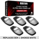 Recon 264346BKHPWH Smoked 5 Piece Cab Roof Light Set 2-Way Front & Rear Ultra High-Power LEDs | 2019-2026 Dodge RAM 2500/3500