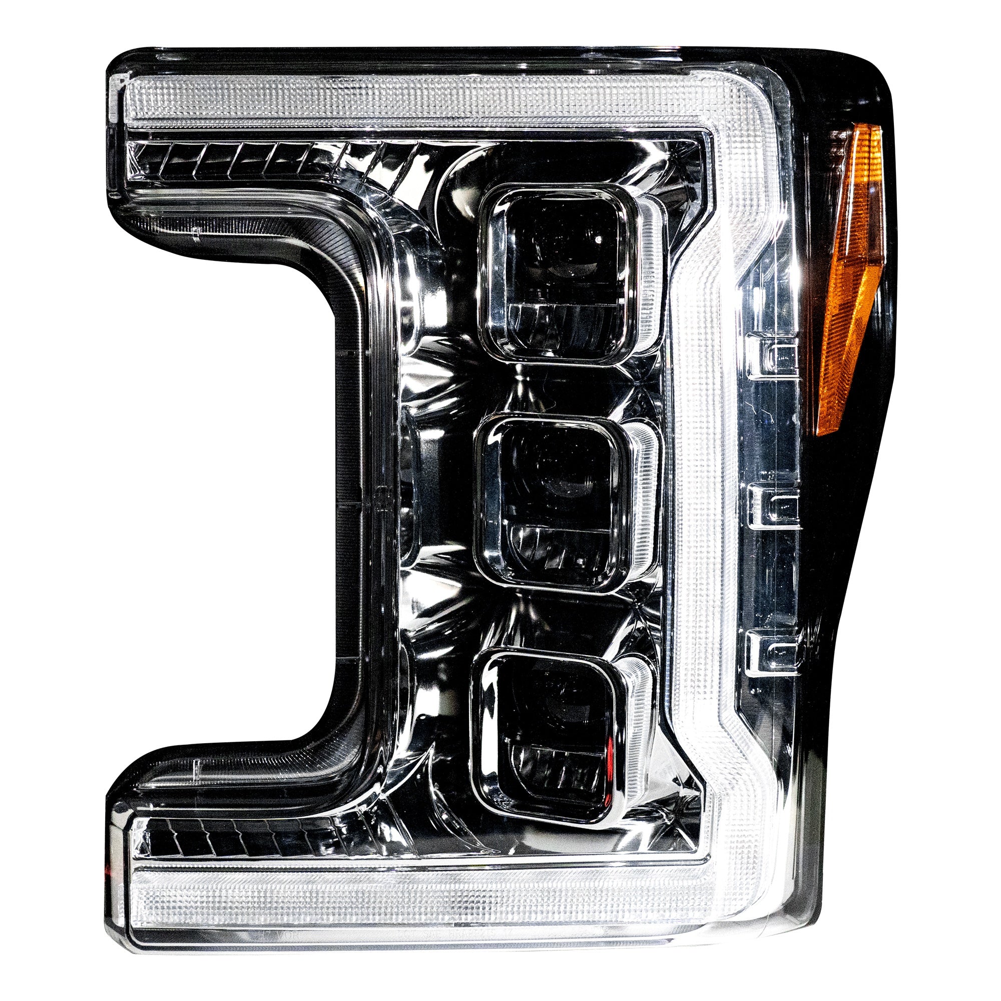 Recon 264372LEDCLCS Switchback Projector Headlights OLED Clear | 2017-2019 Ford F250/F350