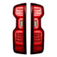 Recon 264397RD LED Red Tail Lights | 2019-2022 Silverado 1500/2500HD/3500HD