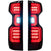 Recon 264397BK LED Smoked Tail Lights | 2020-2025 GM Chevrolet Silverado 2500HD/3500HD
