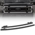 Recon 264438WHBK 37" Aluminum Grille Mount 2-Piece Kit White LED DRL Lights (Smoked) | 2017-2022 Ford F250/F350 Super Duty