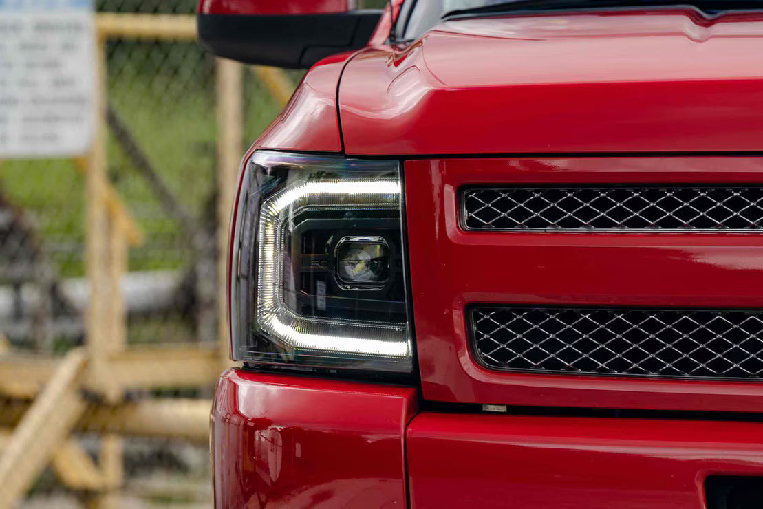 Morimoto LF540.2-ASM XB LED Gen 2 Headlights - Pair | 2007-2014 GM Chevrolet Silverado 2500HD/3500HD