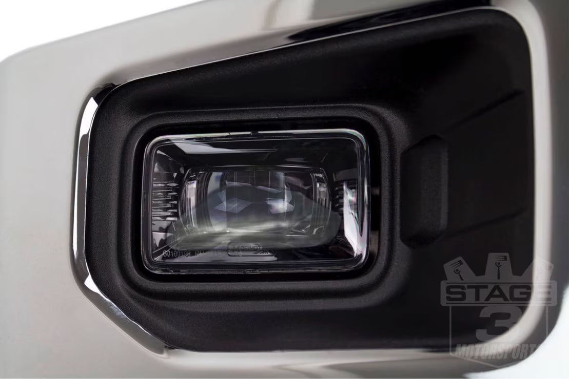 Morimoto LF150 XB LED Fog Lights Set - Black | 2017-2022 Ford F250/F350/F450 Super Duty w/ Halogen Fog Lights