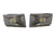 Morimoto LF90 XB Type C LED Square Fog Lights Set - Black | 2007-2016 GM Chevrolet Silverado 2500HD/3500HD