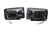 Morimoto LF90 XB Type C LED Square Fog Lights Set - Black | 2007-2016 GM Chevrolet Silverado 2500HD/3500HD