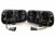 Morimoto LF290 XB Horizontal LED Fog Lights Set - Black | 2009-2017 Dodge RAM 1500/2500/3500