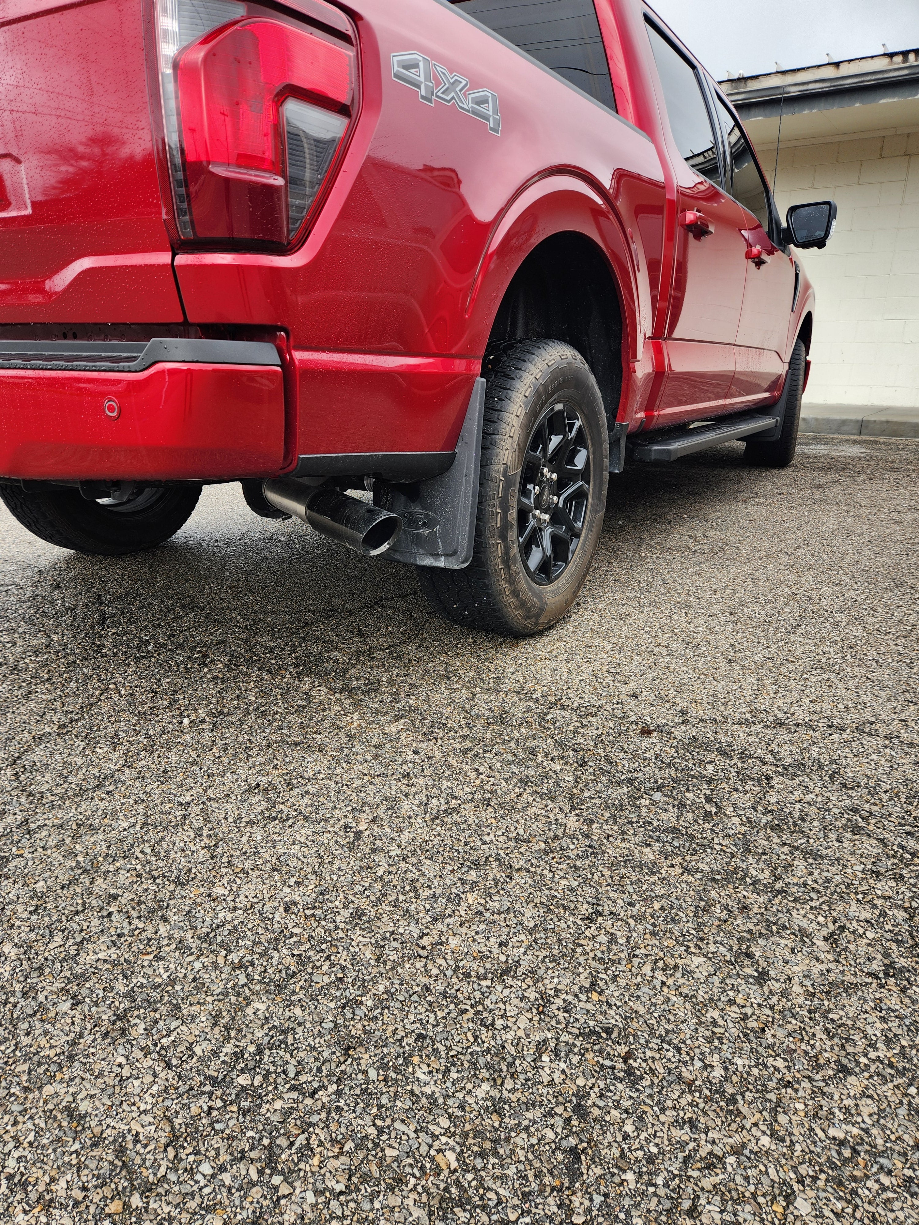 Ford Performance M-5260-BCT3 Exhaust Tip - Black Chrome | 2017-2025 Ford F250/F350 Super Duty 7.3L/6.2L Gas