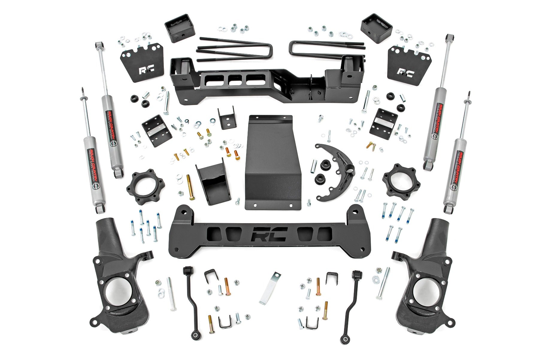 Rough Country 29730A 6 inch Lift Kit with N3 Shocks | 2001-2010 GM Silverado/Sierra 2500HD/3500HD