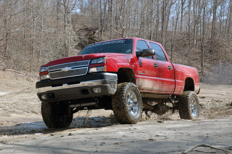 Rough Country 29740 6 inch Lift Kit with M2 Monotube Shocks | 2001-2010 GM Silverado/Sierra 2500HD/3500HD