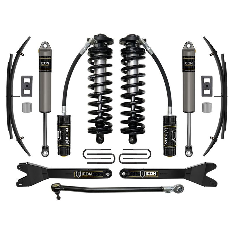 ICON K63202RL 2.5-3" Stage 2 Coilover Conversion System w/ Radius Arms - Expansion Pack | 2023-2025 Ford F250/F350 Super Duty