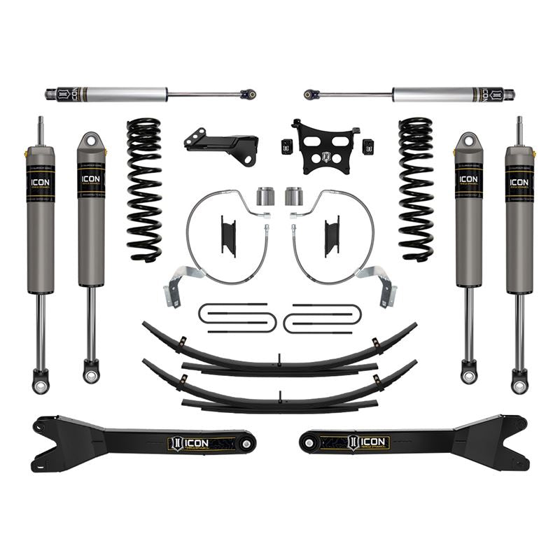 ICON K65912RL 4.5" Lift Stage 3 Suspension System Kit w/ Radius Arms & Expansion Packs (Gas) | 2023-2025 Ford F250/F350 Super Duty