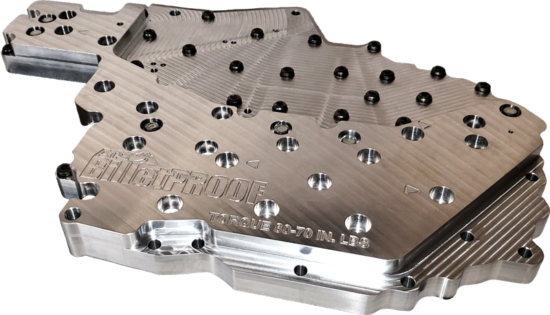ATS 303-007-2380 68RFE Billet Channel Plate Kit | 2012-2018 RAM 2500/3500 6.7L Cummins