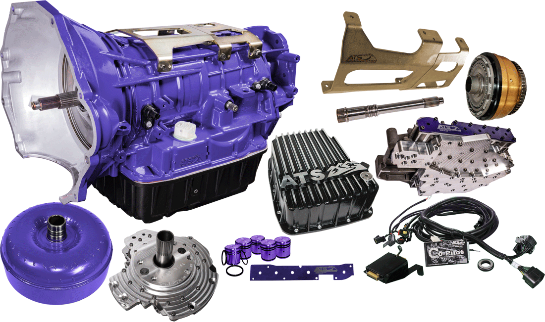 ATS 309-544-2326 Stage 4 68RFE Transmission Package | 2007.5-2011 Dodge RAM 2500/3500 6.7L Cummins 4WD