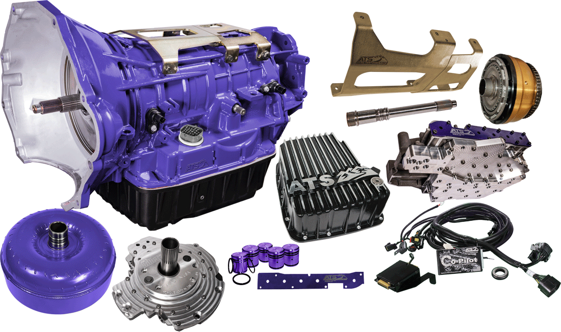 ATS 309-637-2380 Stage 3 68Rfe Transmission Package | 2012-2018 RAM 2500/3500 6.7L Cummins 4WD