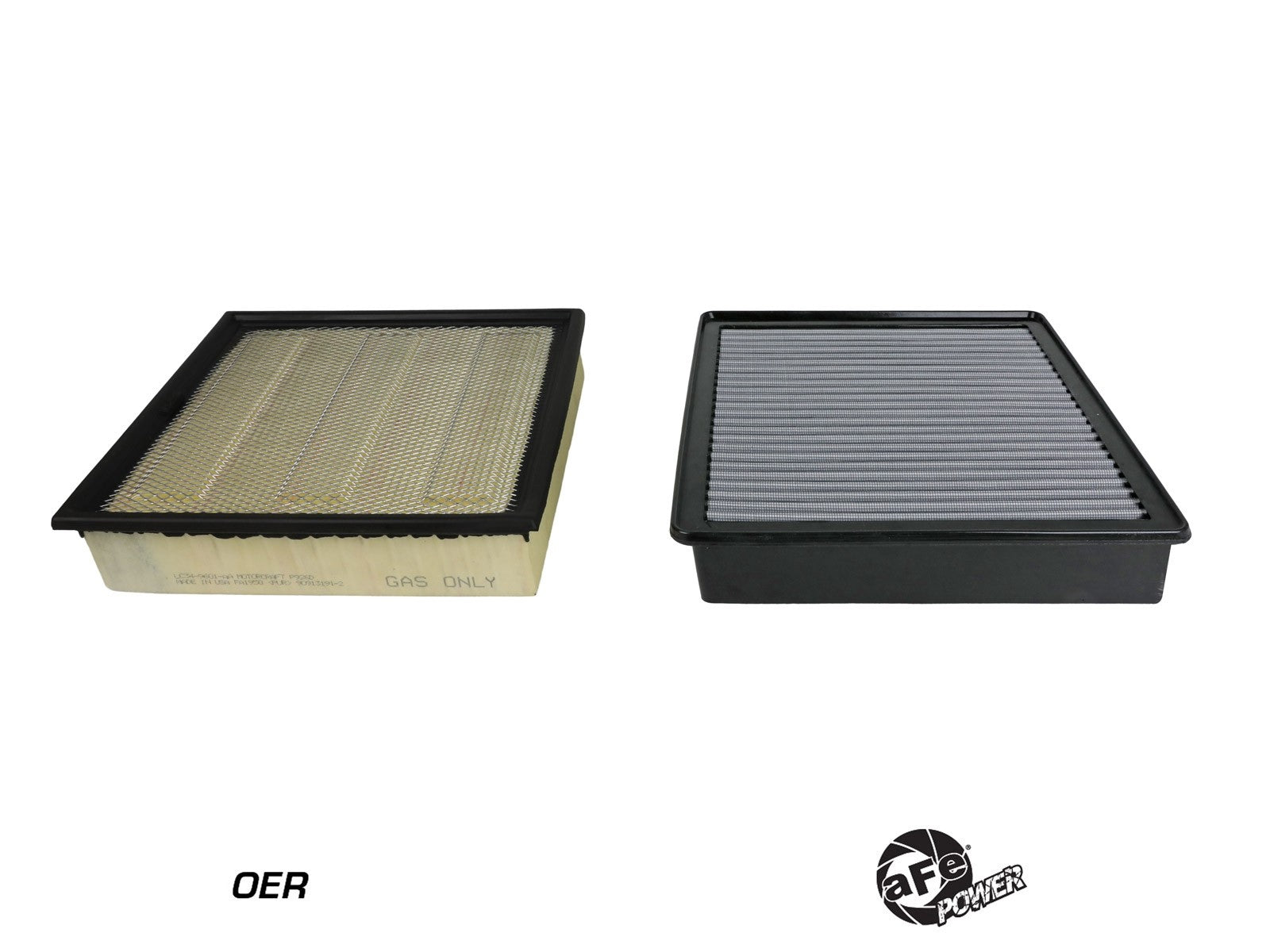 aFe 31-10305 Magnum Flow Pro DRY S Factory Replacement Air Filter | 2020-2024 Ford F250/F350 6.7L Powerstroke