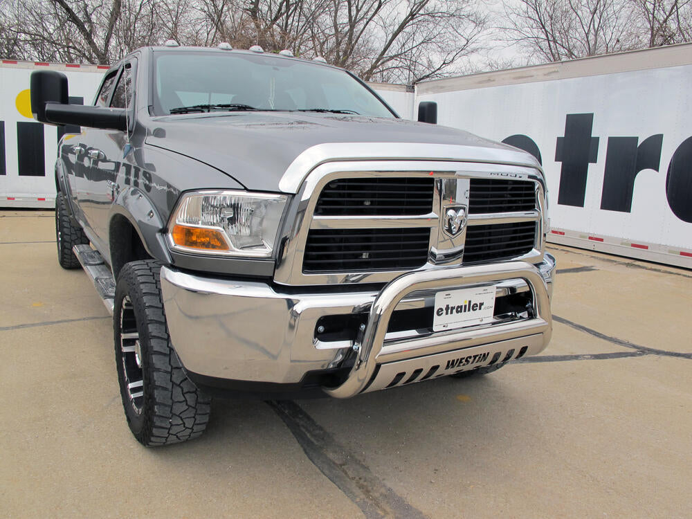 Westin 31-4020 E-Series Bull Bar - Polished | 2019-2025 RAM 2500/3500 6.7L Cummins