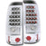 ANZO 311008 Chrome Classic LED Tail Lights | 2003-2007 GM Chevrolet Silverado 2500HD/3500HD