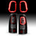 ANZO 311328 Black Smoke Bar Style LED Tail Lights | 2003-2007 GM Chevrolet Silverado 2500HD/3500HD