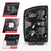 ANZO 311423 Black Clear LED Tail Lights | 2015-2019 GM Silverado/Sierra 2500HD/3500HD NON-OEM LED