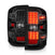 ANZO 311423 Black Clear LED Tail Lights | 2015-2019 GM Silverado/Sierra 2500HD/3500HD NON-OEM LED