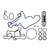 PPE 314030310 Heavy Duty Oil Cooler & Gasket Kit | 2003-2007 Ford F250/F350
