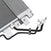 PPE 224063000 68RFE Bar and Plate Transmission Cooler and A/C Condenser Kit | 2010-2012 RAM 2500/3500