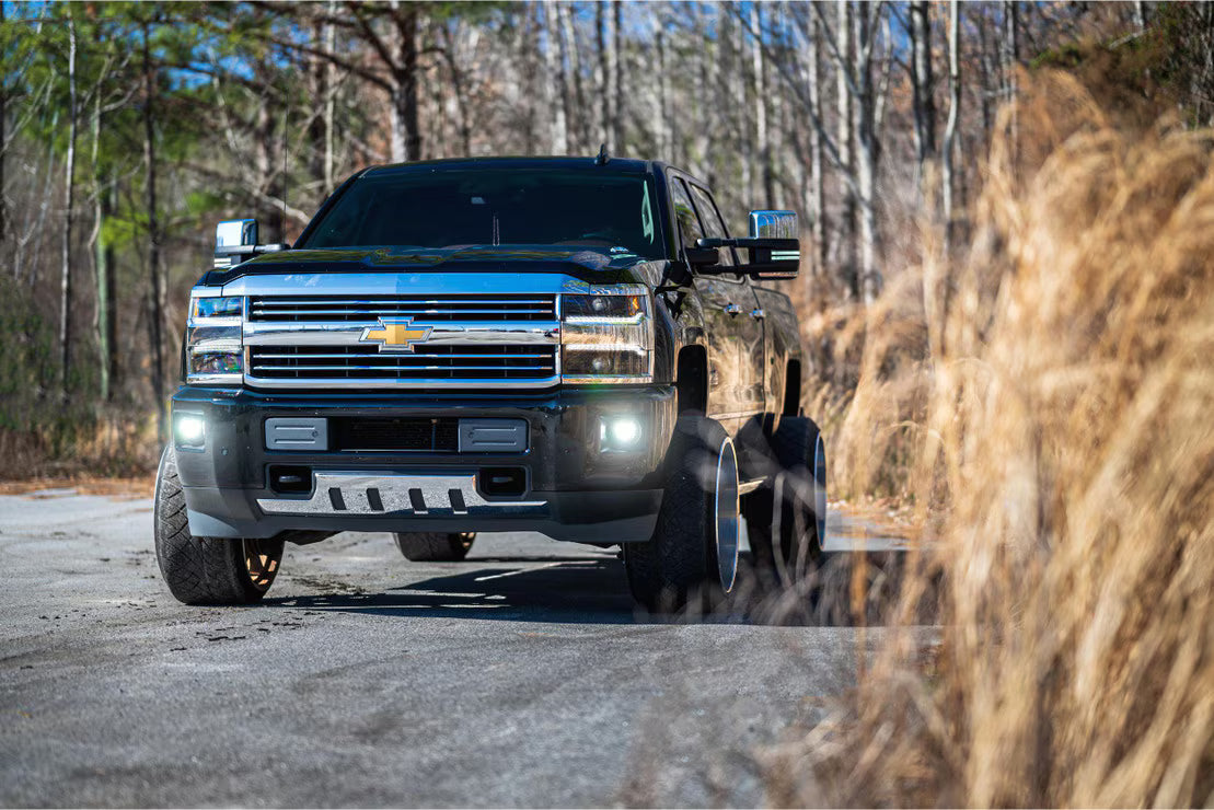 Morimoto LF541.C LED Projector Headlights - Chrome Trim | 2015-2019 GM Chevrolet Silverado 2500HD/3500HD