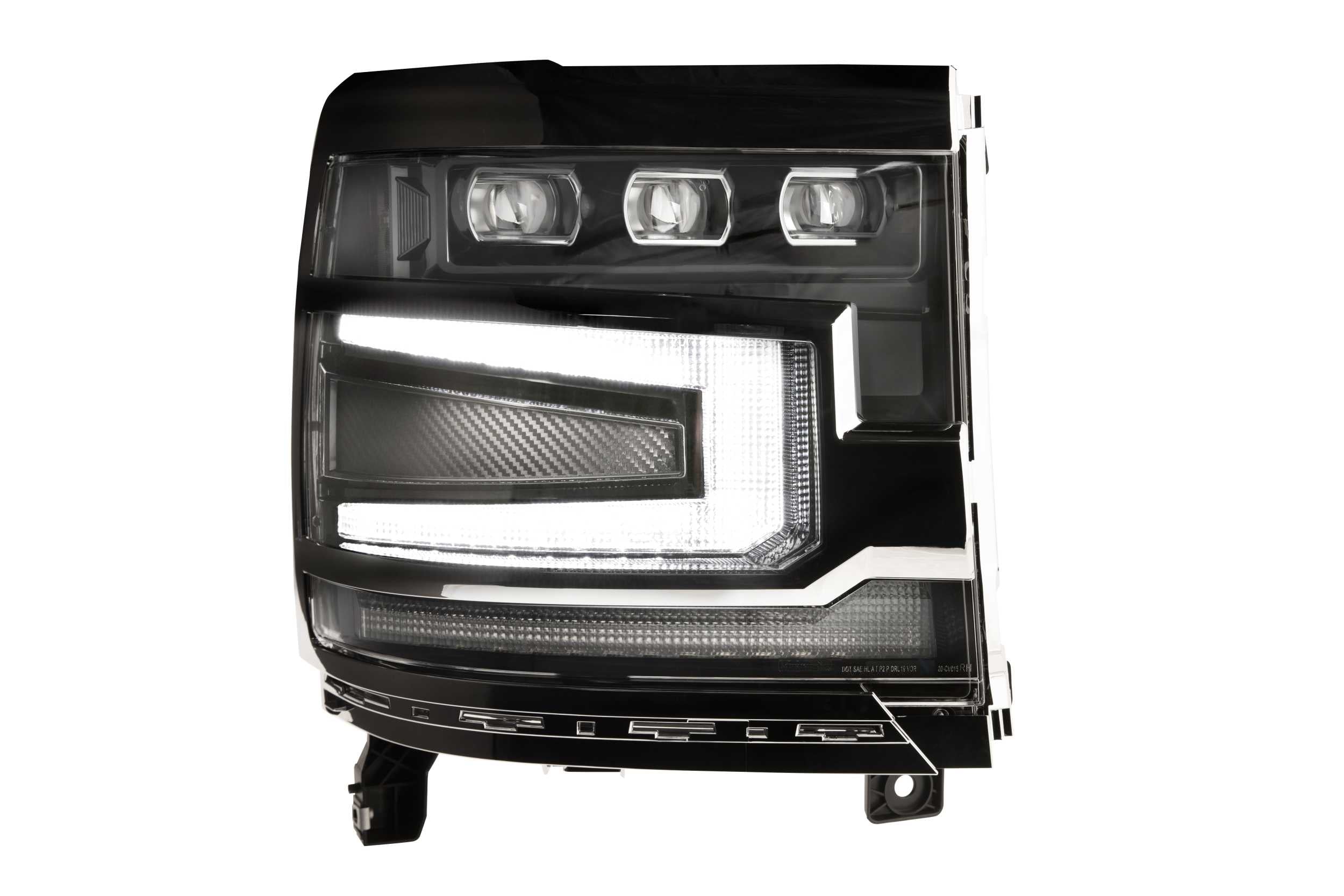 Morimoto LF542.C XB LED Headlight Trim Set - Chrome | 2016-2018 1500
