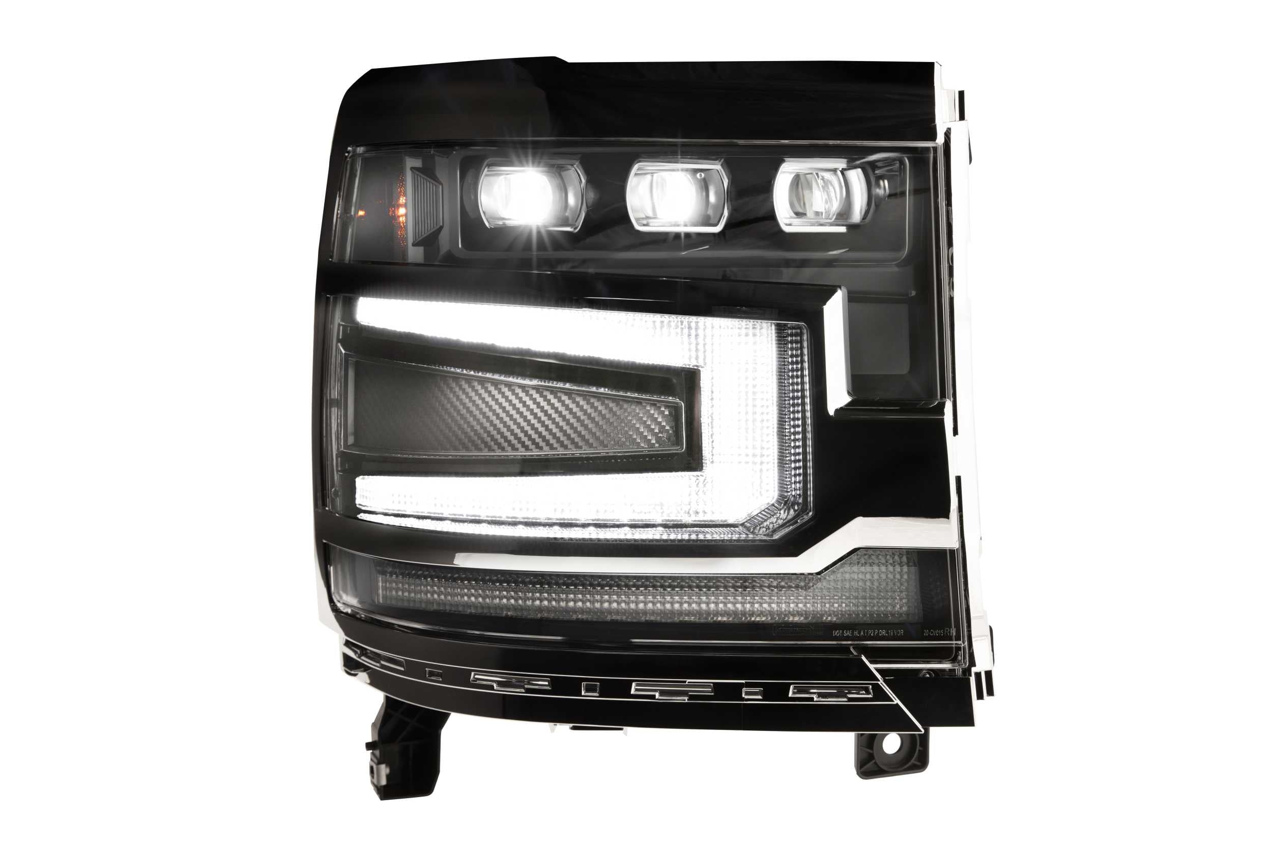 Morimoto LF542.C XB LED Headlight Trim Set - Chrome | 2016-2018 1500