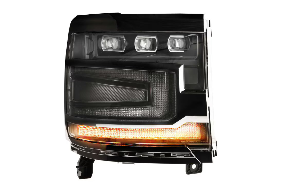 Morimoto LF542-ASM XB LED Headlights Set - Black | 2016-2018 GM Chevrolet Silverado 1500