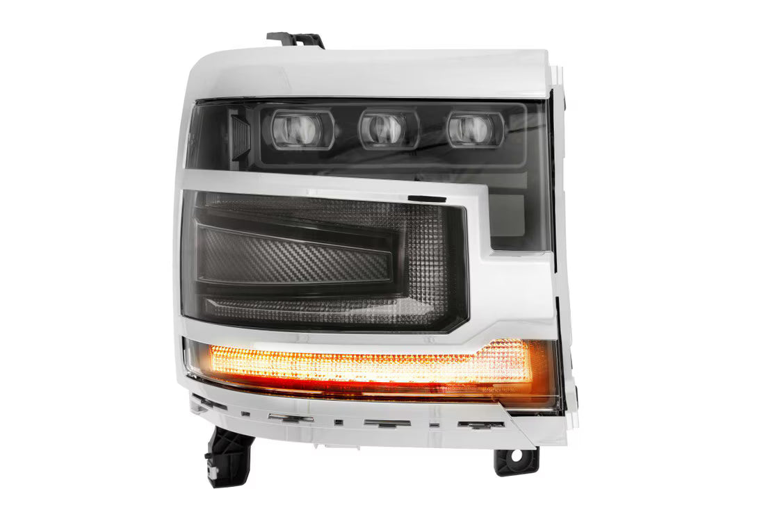 Morimoto LF542-ASM XB LED Headlights Set - Black | 2016-2018 GM Chevrolet Silverado 1500