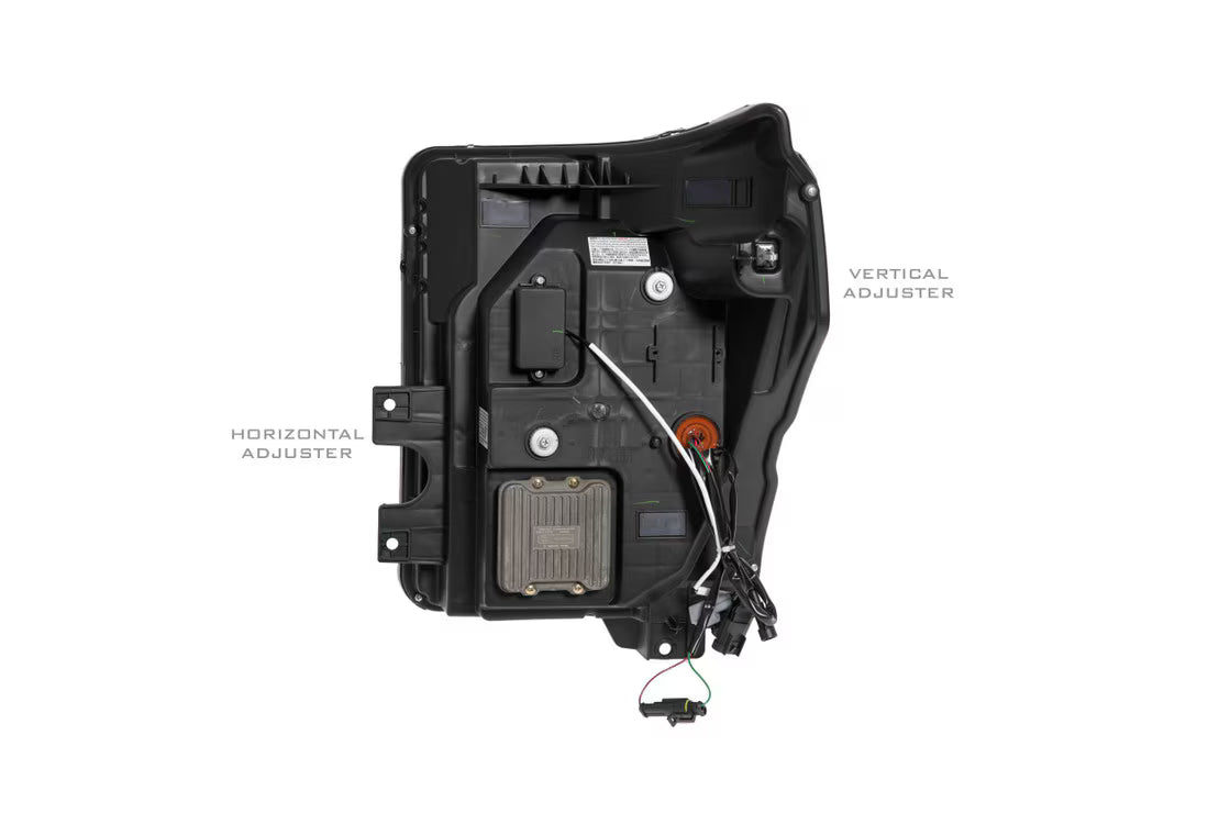 Morimoto LF505-A-ASM XB LED Amber DRL Headlights Pair | 2011-2016 Ford F250/F350/F450