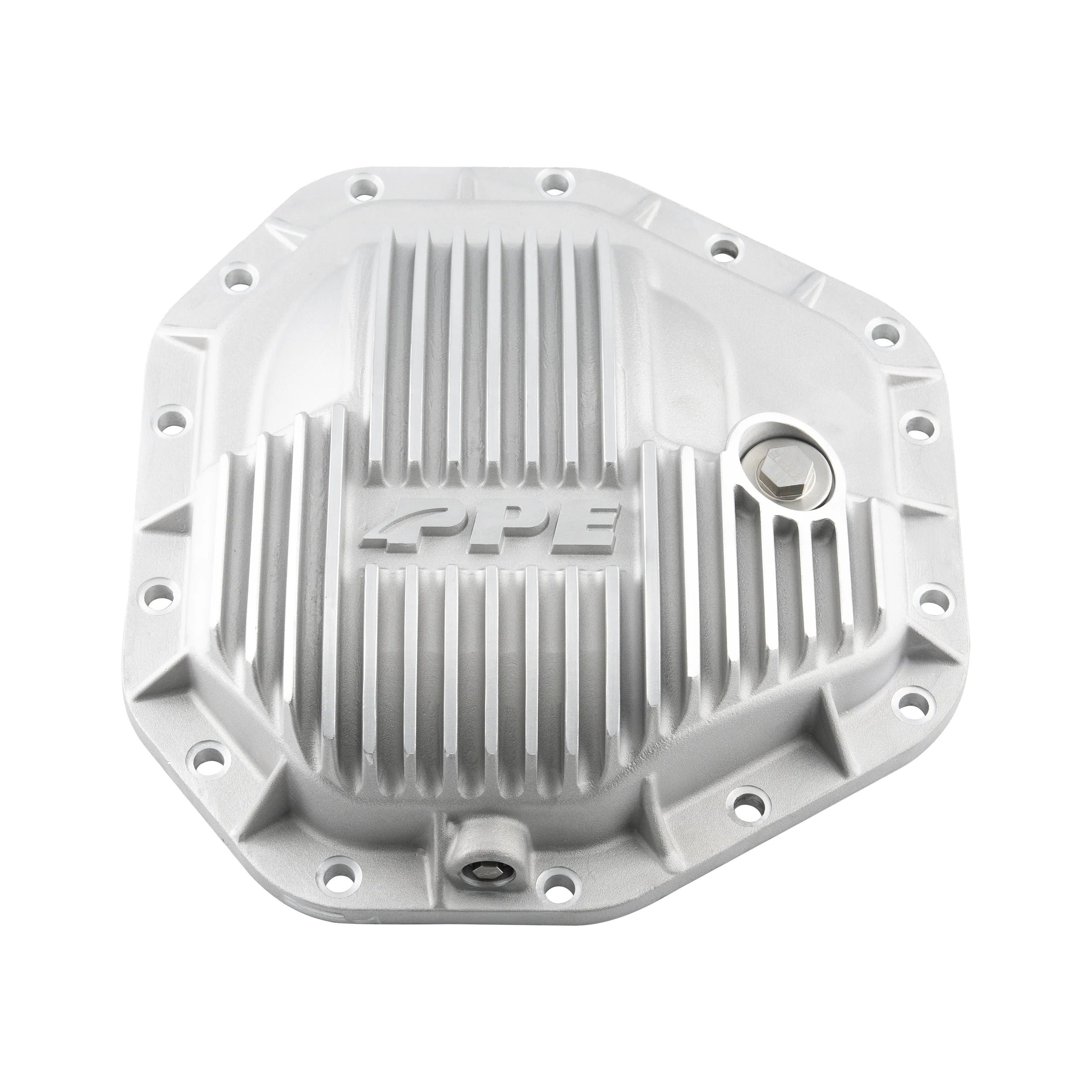 PPE 338052000 Dana M275 14-Bolt Heavy-Duty Cast Aluminum Rear Differential Cover (RAW) | 2017–2025 Ford F250/F350 Super Duty