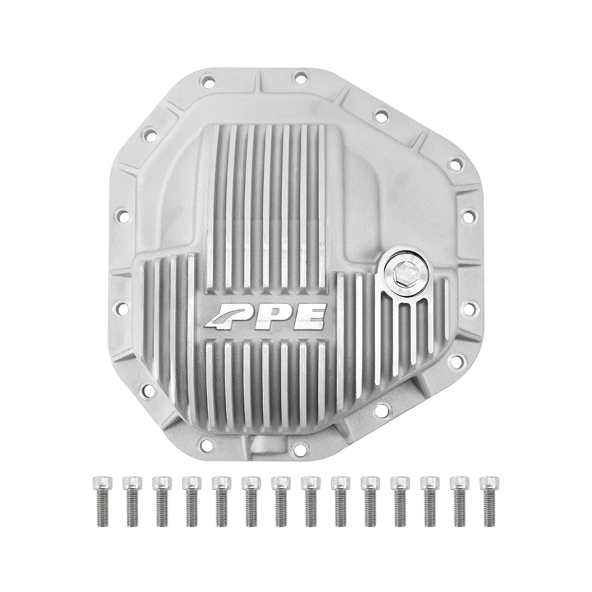 PPE 338052000 Dana M275 14-Bolt Heavy-Duty Cast Aluminum Rear Differential Cover (RAW) | 2017–2025 Ford F250/F350 Super Duty
