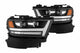 AlphaRex 880513 PRO Halogen Jet Black Headlights | 2019-2022 RAM 1500