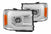 AlphaRex 880604 PRO Series Chrome Halogen Headlights | 2007-2013 GM/GMC Sierra 1500/2500HD/3500HD