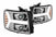 AlphaRex 880204 PRO Halogen Chrome Headlights | 2007-2014 GM Chevrolet Silverado 2500HD/3500HD