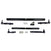 Apex KIT385-BLK Heavy Duty ProLock Black Aluminum Tie Rod & Drag Link Assembly | 2014-2024 RAM 2500/3500 6.7L Cummins
