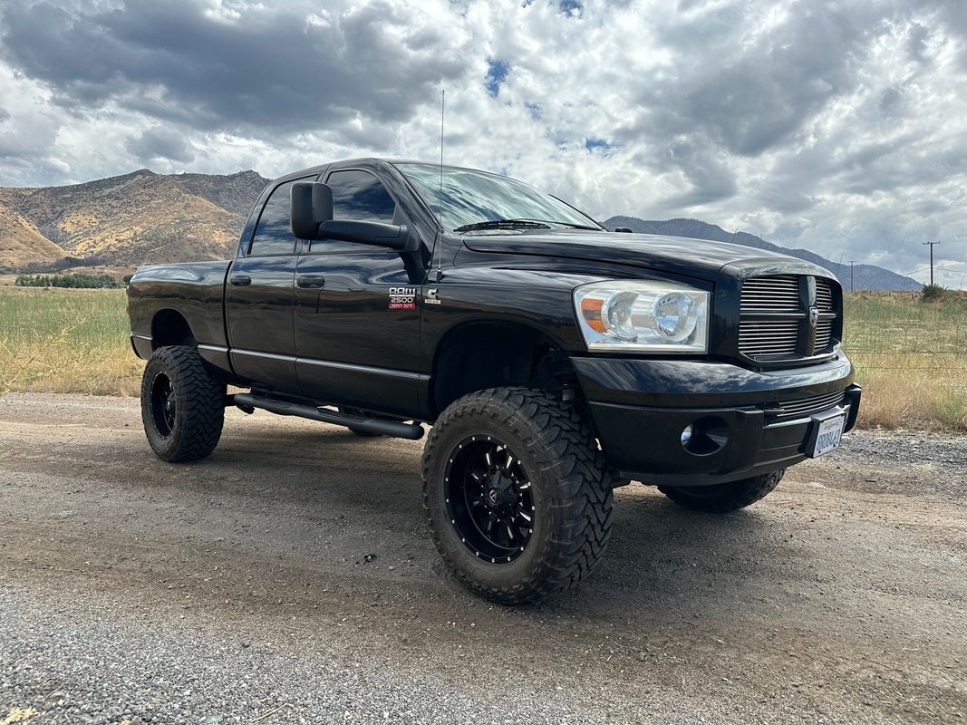 Zone Offroad D37 6" inch Coil Spring Lift Kit - 4" inch Rear Axle | 2009-2013 Dodge RAM 2500/3500 6.7L Cummins 4WD