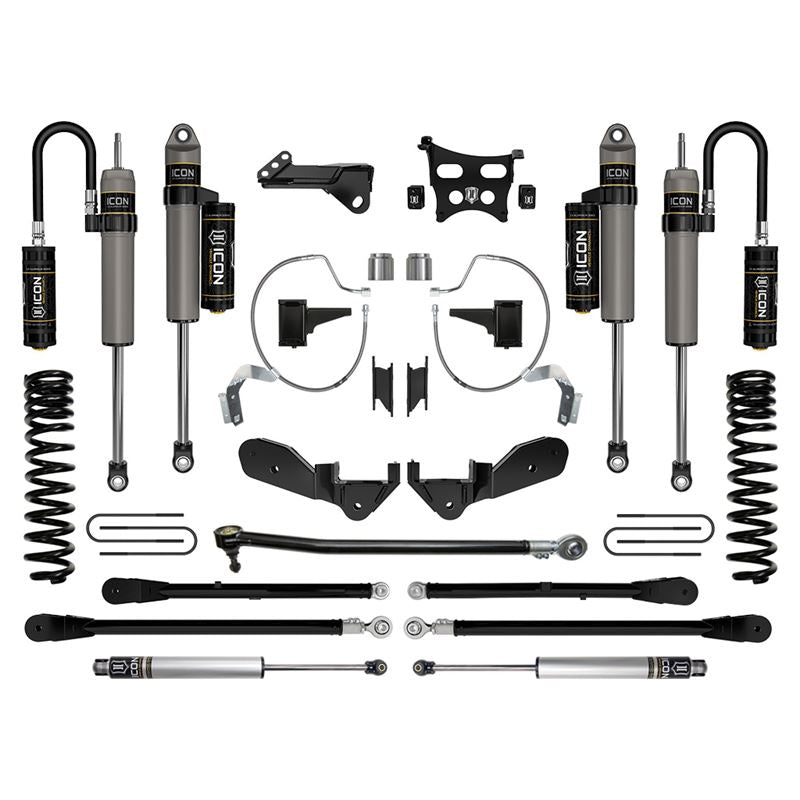 ICON K64536 4.5" Lift Stage 6 Suspension System Kit (Gas) | 2023-2025 Ford F250/F350 Super Duty